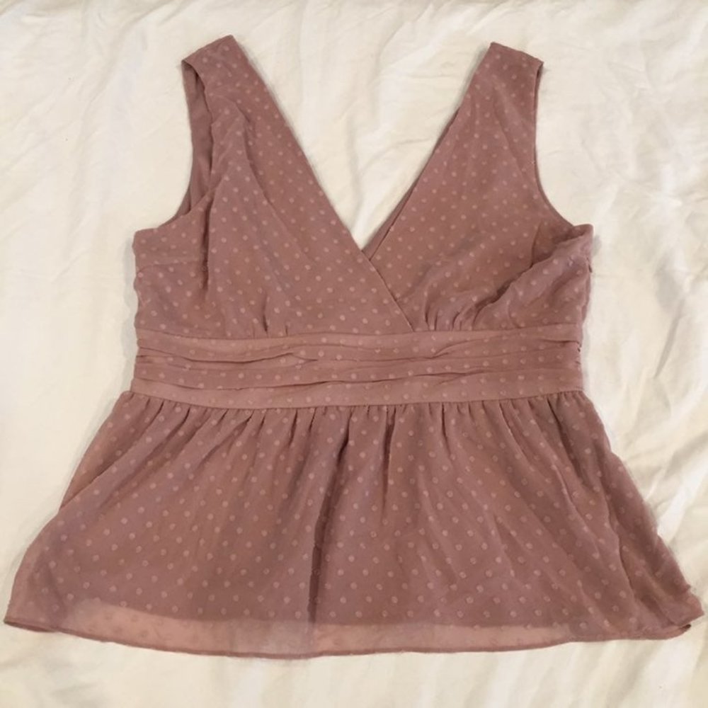Hem & Thread Top Large Blush Pink Purple